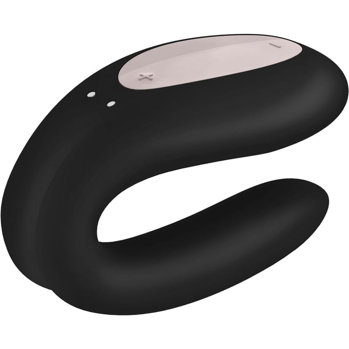 Satisfyer Double Joy Zwart - Met app en Bluetooth