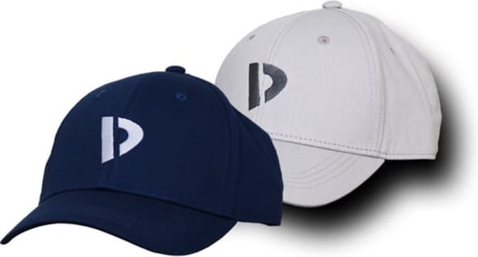 2-Pack Donnay - Baseball Caps - Navy/Light grey (636) - maat Volwassen