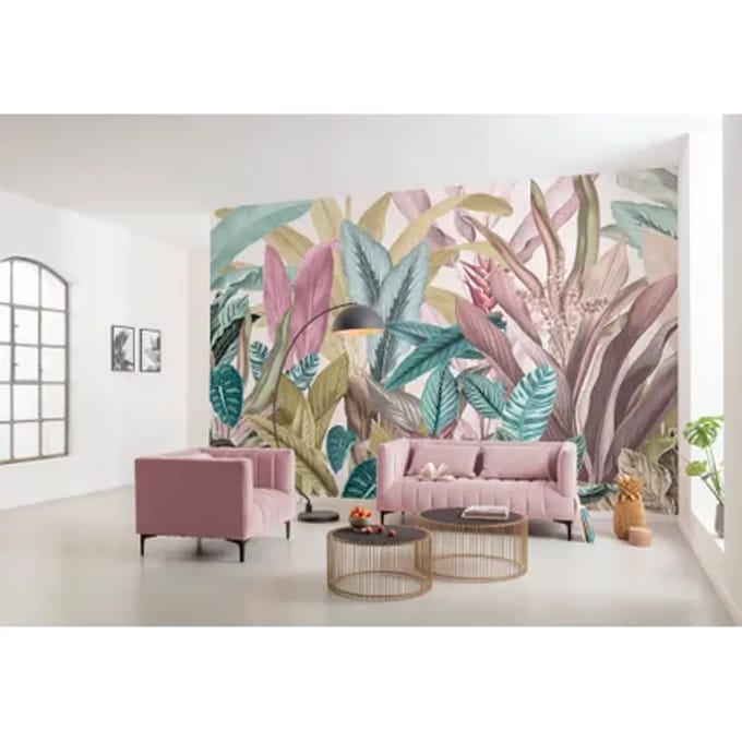 Komar Colours - Fotobehang Mathilda - Behang - Inclusief Lijm - 350 x 250 CM.
