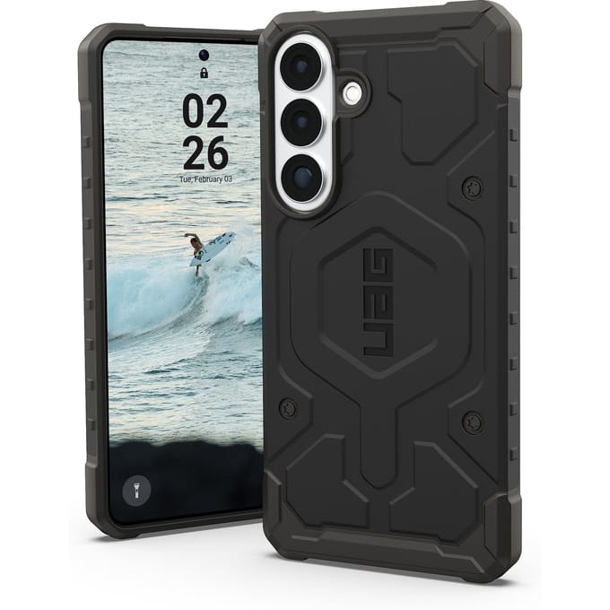 Urban Armor Gear Pathfinder Case Samsung Galaxy S26+ Zwart MagSafe compatible, Met magneetmodule