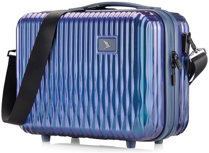 Pack Easy Flow Beautycase 35 cm - 15 L - Ritssluiting - moroccan blue