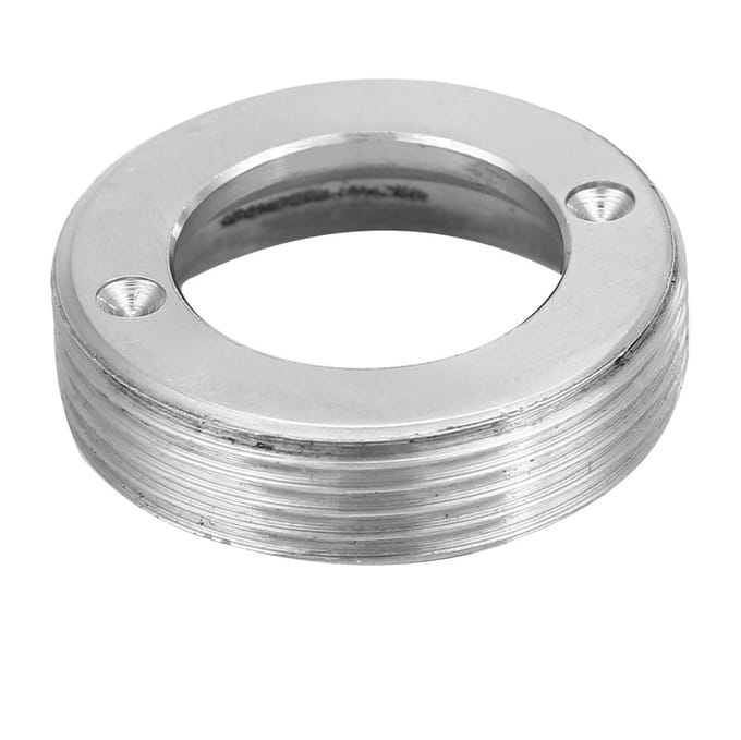 Kit de vis pour axe de pédalier de vélo de route et de montagne M8 x 15 mm (Titane) white