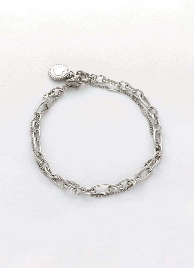 Notre-V Omss22-021 Armbanden Dames - Zilver - Maat ONESIZE