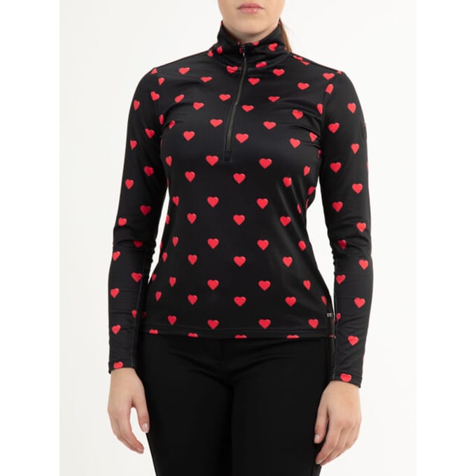 FALCON - palmira - Skipully met rits dames - Zwart