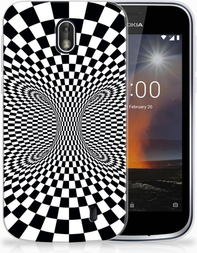 Nokia 1 TPU Hoesje Illusie