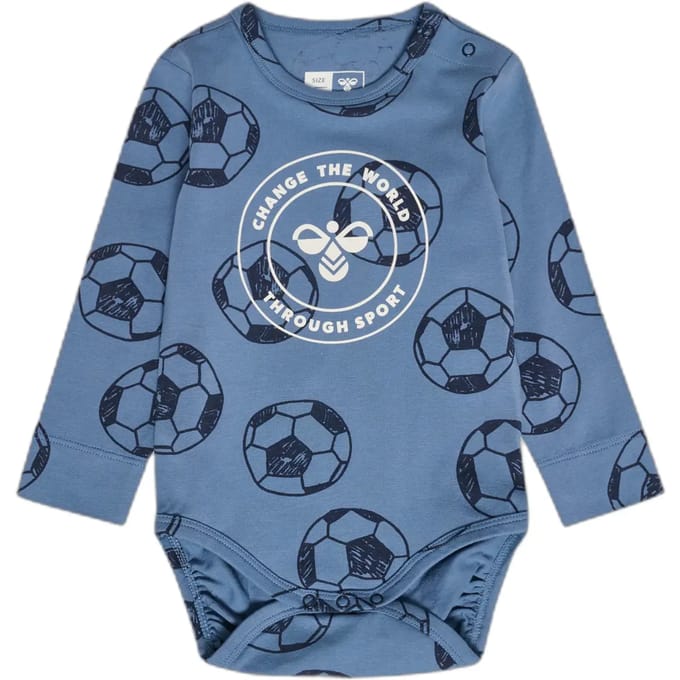 Hummel kinderbody met lange mouwen Hmlball L/S 225053