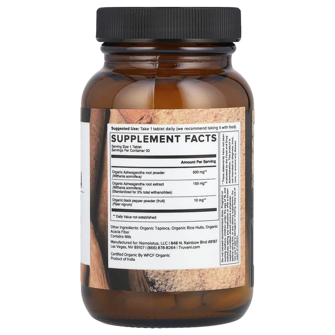 Ashwagandha, 30 tabletten