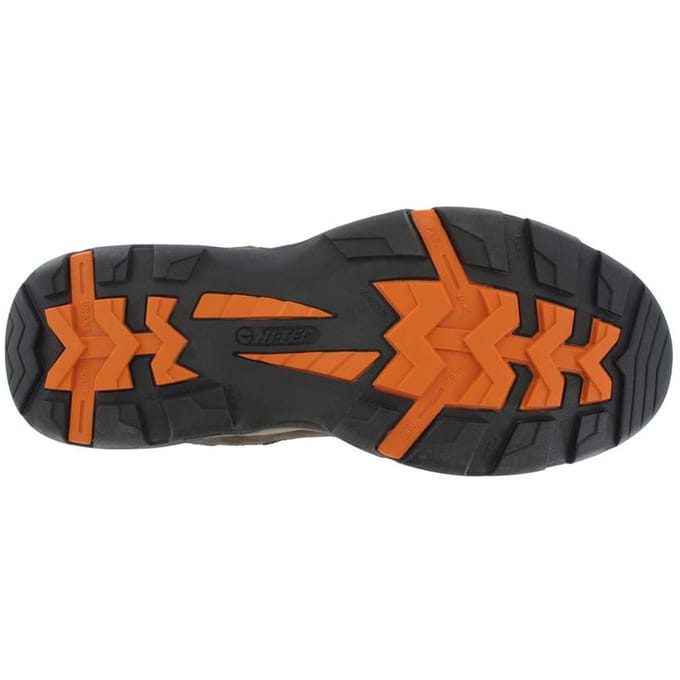 Hi-Tec Storm Heren Wandelschoenen Van Donkerbruin Suède