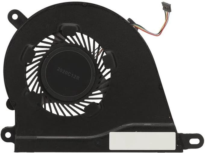 CPU-ventilator - Laptop ventilator - Eenvoudige installatie - Stil functioneren - Verbeterde koeling - Geschikt voor 14S DQ 15S EQ 15 DY