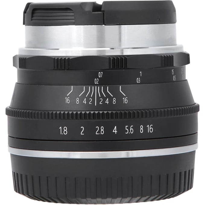 25mm F1.8 Meerlaagse Coating Mirrorless Camera Lens e NEX Mount voor Sony Camera zwart