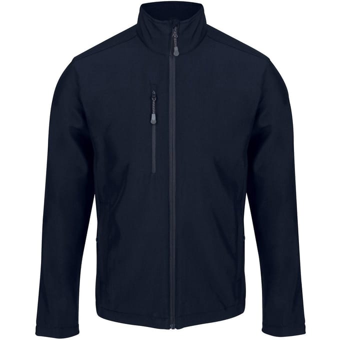 Regatta Heren Eerlijkheid gemaakt van gerecycled Softshell-jasje (Marine)