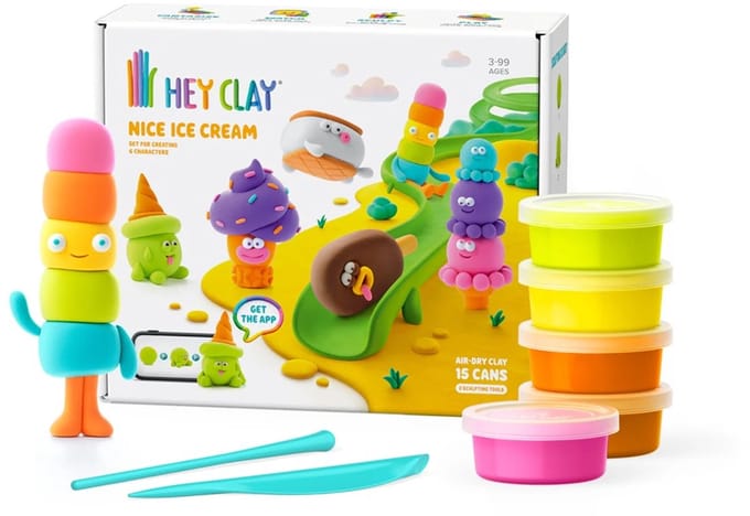 Hey Clay Nice Ice Cream Set van 15 potjes