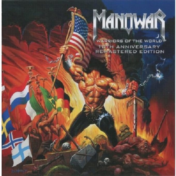 Manowar - Warriors Of The World (CD) (10th Anniversary Edition) (Remastered)