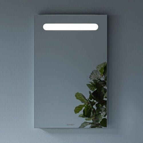 Duravit No. 1 bathroom mirror LED 45x70 cm white matt