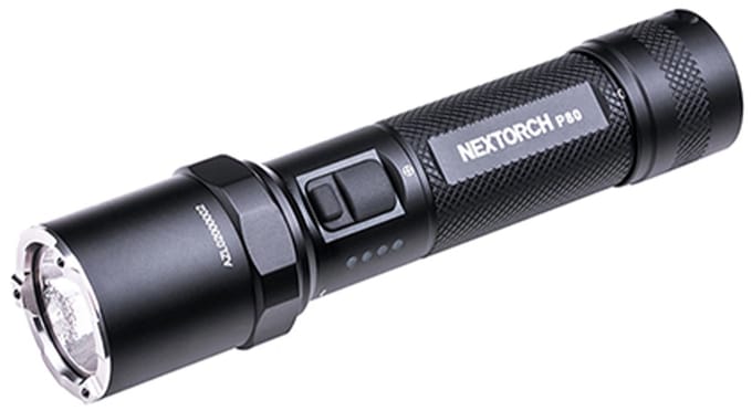 NexTorch P80 Tactische Militaire Zaklamp – 1600 Lumen, USB Oplaadbaar