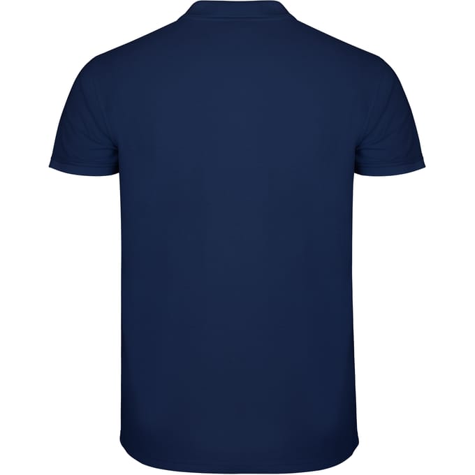 Roly Heren Ster Poloshirt (Marineblauw)