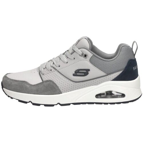 Skechers UNO - RETRO ONE Heren Sneakers - Grijs