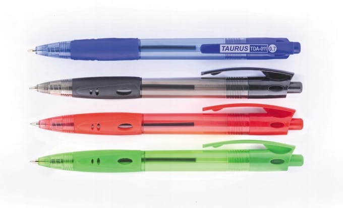 Automatische pen 0,7 mm groen - comfortabele grip
