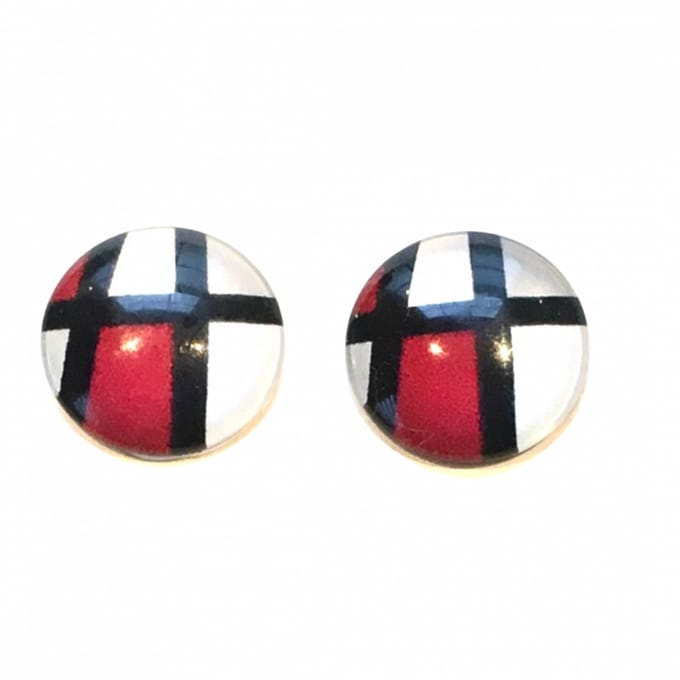Oorclip Mondi-rood