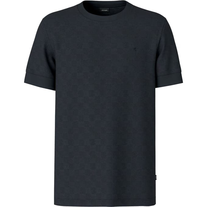 T-shirt met logostitching model 'Benluco'
