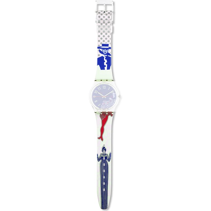Swatch Plastic - Originals Medium (34mm) /Access/Solar/Musicall/Stop - G/SK/SL/SR/SS/SO28 AGK147 GK147 Gruau Horlogeband
