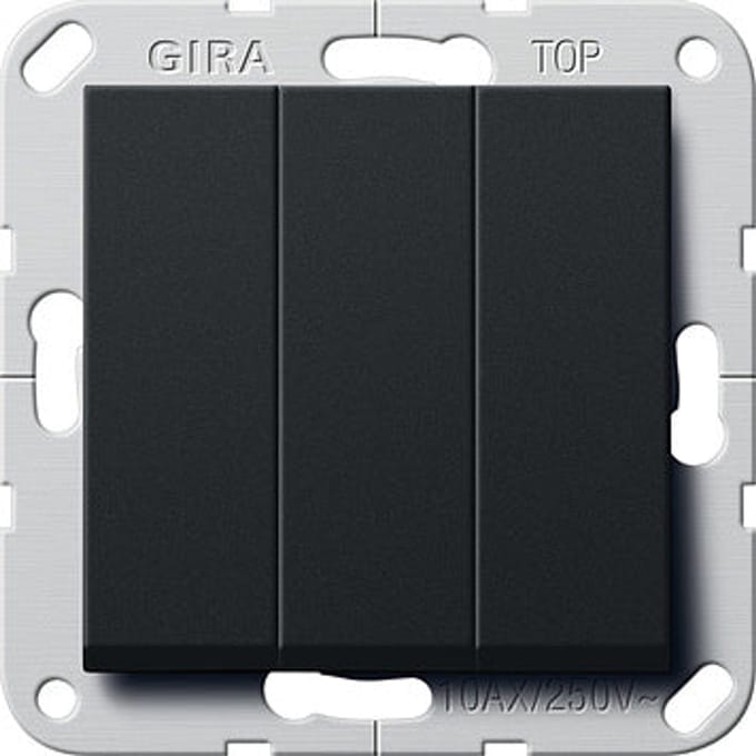 Gira Systeem 55 Installatieschakelaar - 2830005