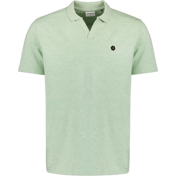 No Excess Polo v melange mint
