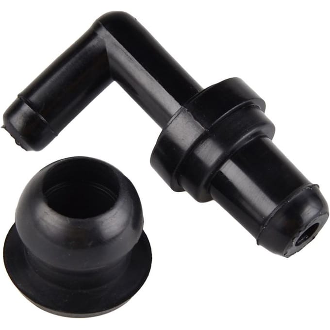 1x soupape PCV + passe-fil pour Mazda 1990-2003 avec soupape PCV en forme de « L » B541-13-890A