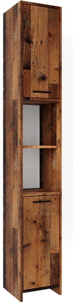 Vicco Kiko Badkamerkast – 30 x 190 cm Eiken rustiek