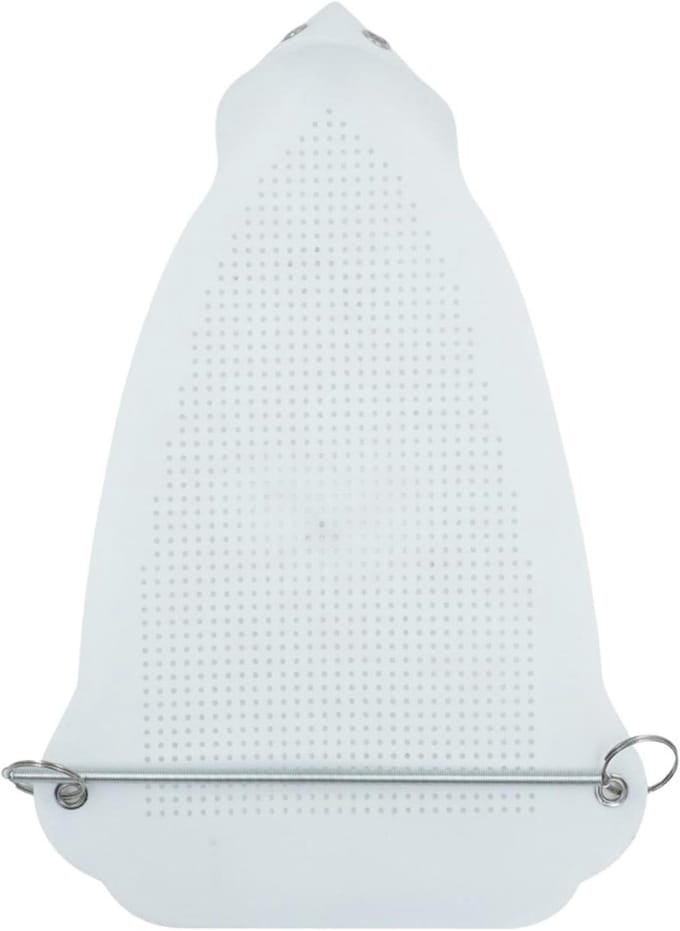 Strijkijzer beschermkap - Stoom strijkzool - Kleding beschermen - Hittebestendig PTFE - 23 x 15.5 cm - Wit