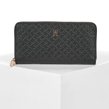 Portemonnee Tommy Hilfiger TH ICON LRG ZA MONO