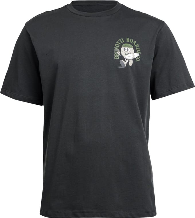 Brunotti - Evanon - T-Shirt Pirate Black - 100% Katoen 240 gsm - M