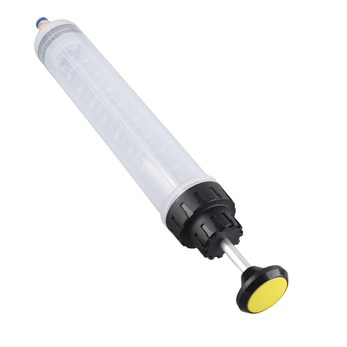 Pompe d'extraction d'huile 500 ml, changeur de fluide manuel, seringue de remplissage d'extraction pour VTT, bateau, agriculture white