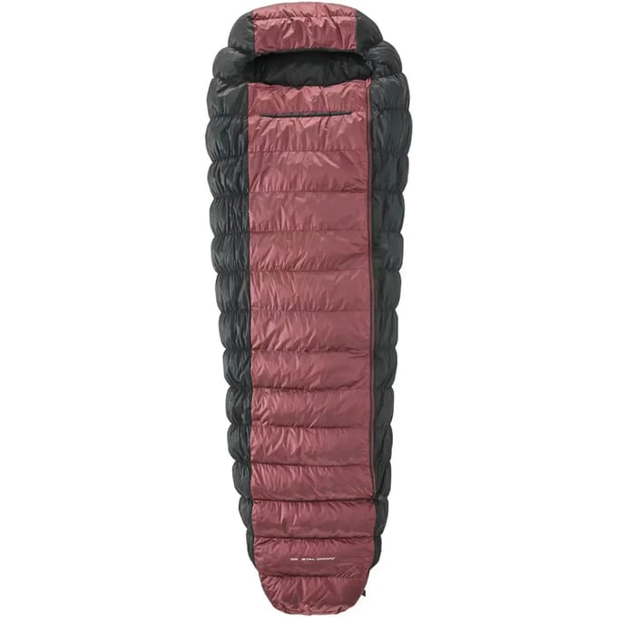 Nordisk Voyage 300 Slaapzak Rood,Zwart Regular / Left Zipper
