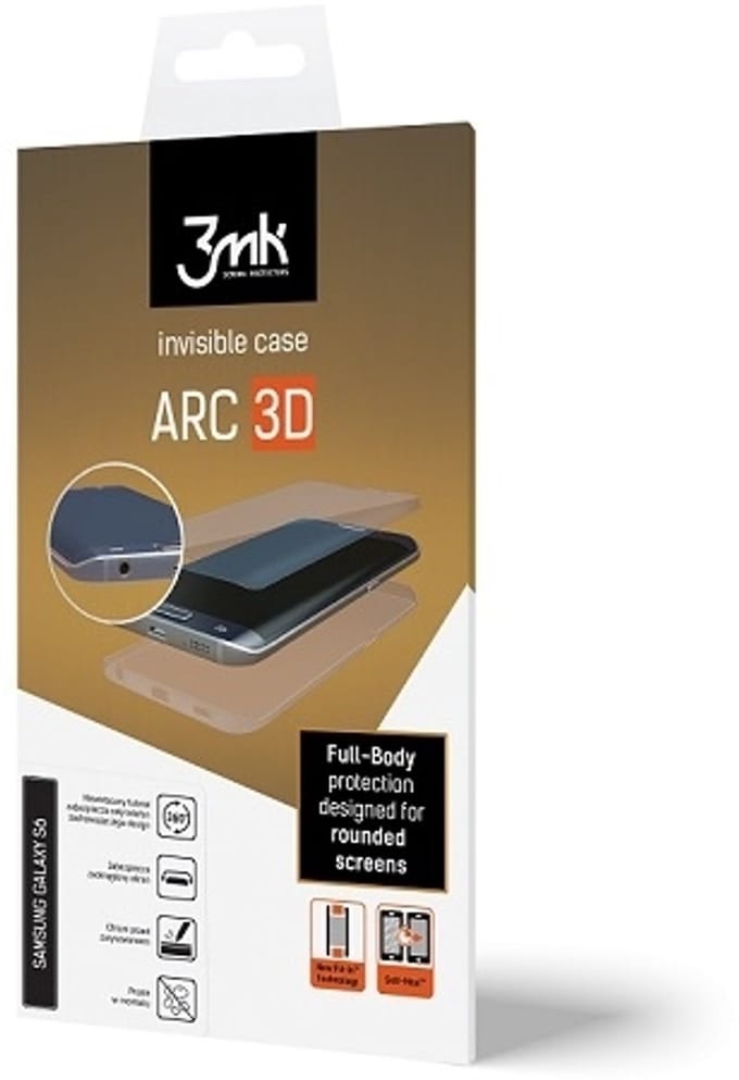 3MK ARC Serie - Beschermfolie - Samsung Galaxy A5 2017 - 3D Fullscreen - Transparant