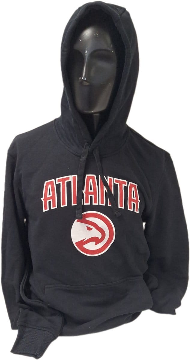 MLB-ATLANTA-HOODED-BLACK-M