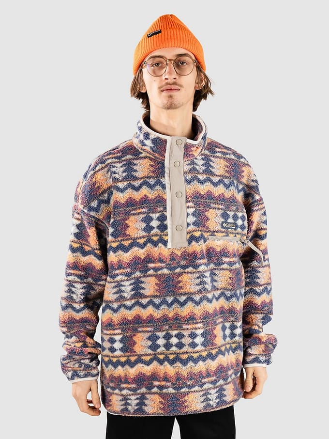 Columbia Helvetia II Printed Half Snap Fleece Trui patroon