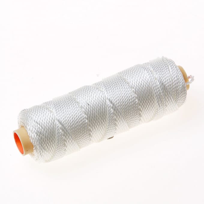 Kelfort Metselkoord nylon rol wit 50 meter