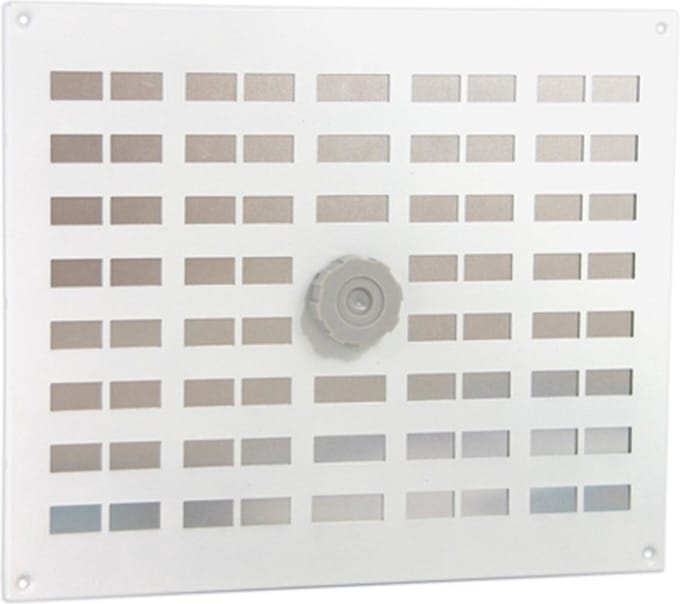 Nedco BV Schuifrooster 300x30mm aluminium wit