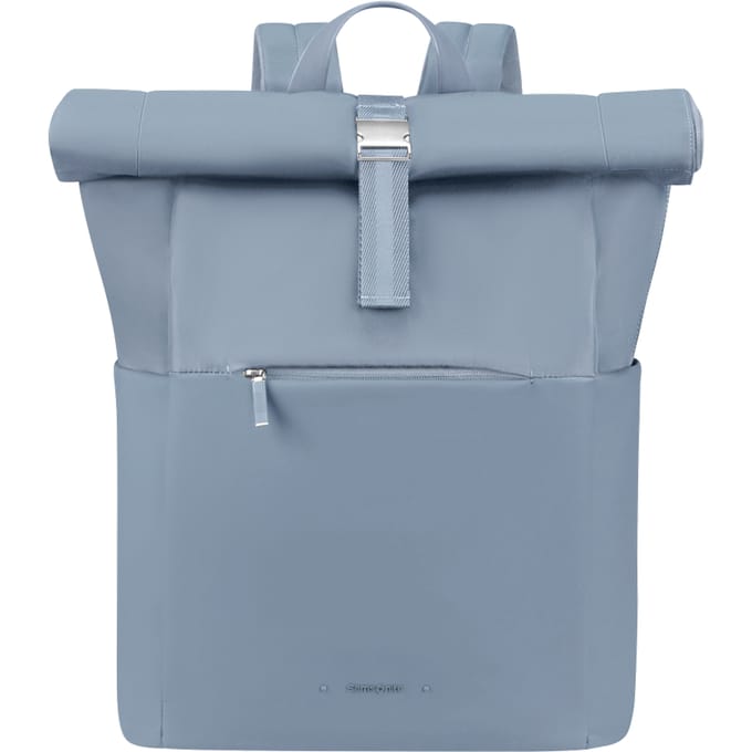 Samsonite rugzak - 4PACK laptop rolltip rugzak 15.6 inch - Dusty Blue - 23l - 1 kg