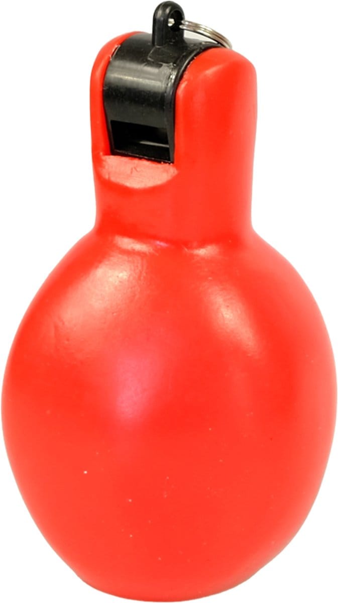 Handfluit / Knijpfluit - MD Sport - Rood
