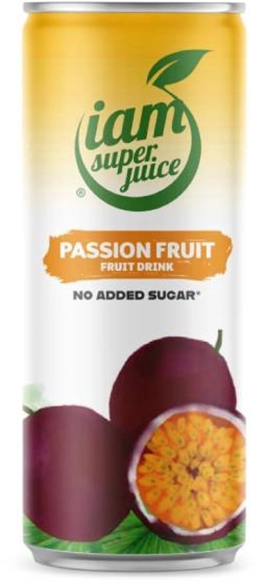 I am Superjuice Passion Fruit - 12 x 330 ml - Voordeelverpakking