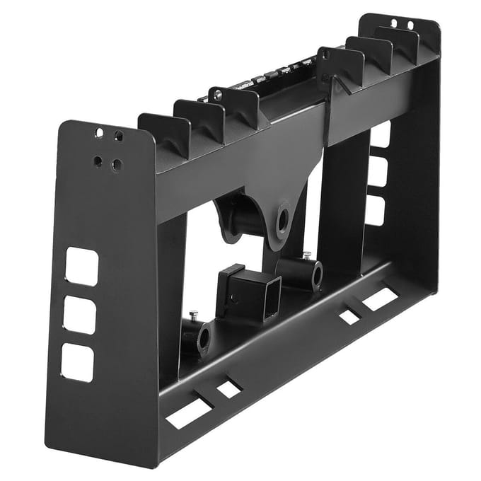 45-inch Minishovel Palletframe met Trekhaakontvanger & Hefvorkkokers