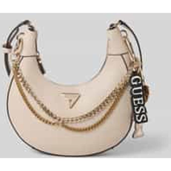 Handtas in handtassenlook met labeldetails model 'DAVINA'