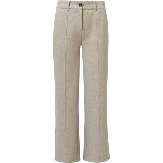 Smashed Lemon Dameslange broek met losvallende fit |