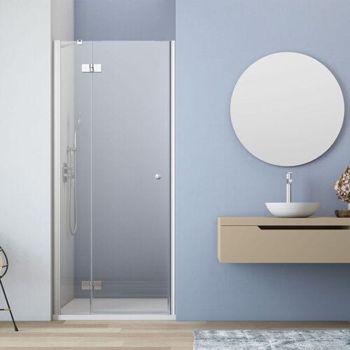 GEO maw flex hinged door with fixed part for niche, 80 cm AN3000800L2360