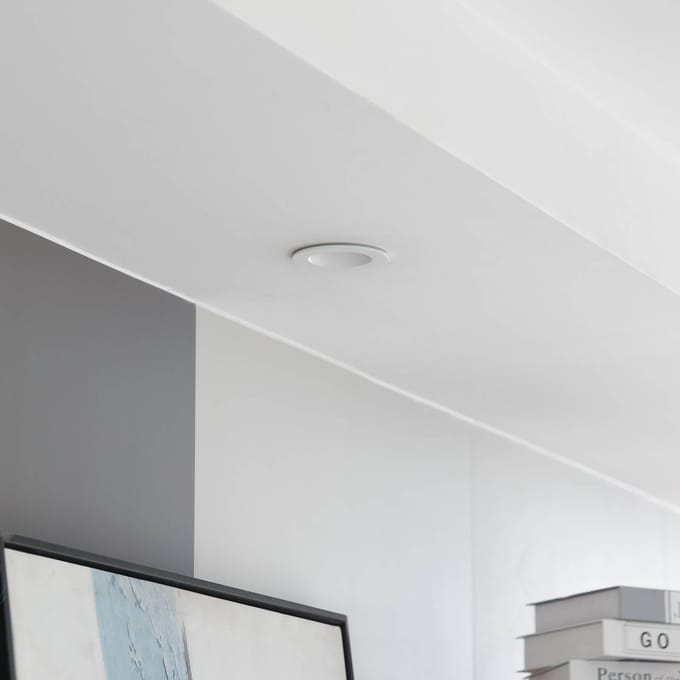 Arcchio LED downlight Aryx, wit, 3.000K