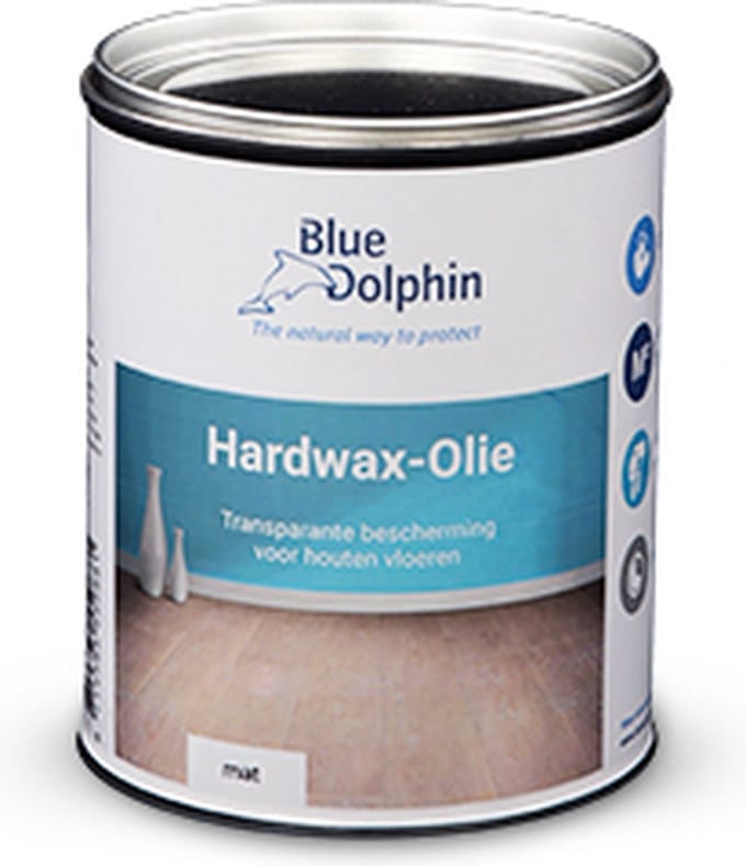 Hardwax Olie mat 1 liter transparant mat