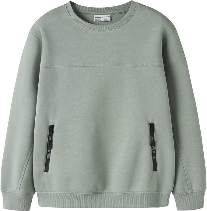 NAME IT - NKMLEO LS NREG SWEAT BRU - Jongens - Sweaters