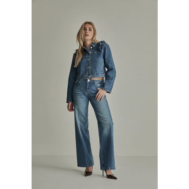 Para MI - FW261.266207-D206 - Mira - Para Mi Jeans - D206 - Blue Reef - L32